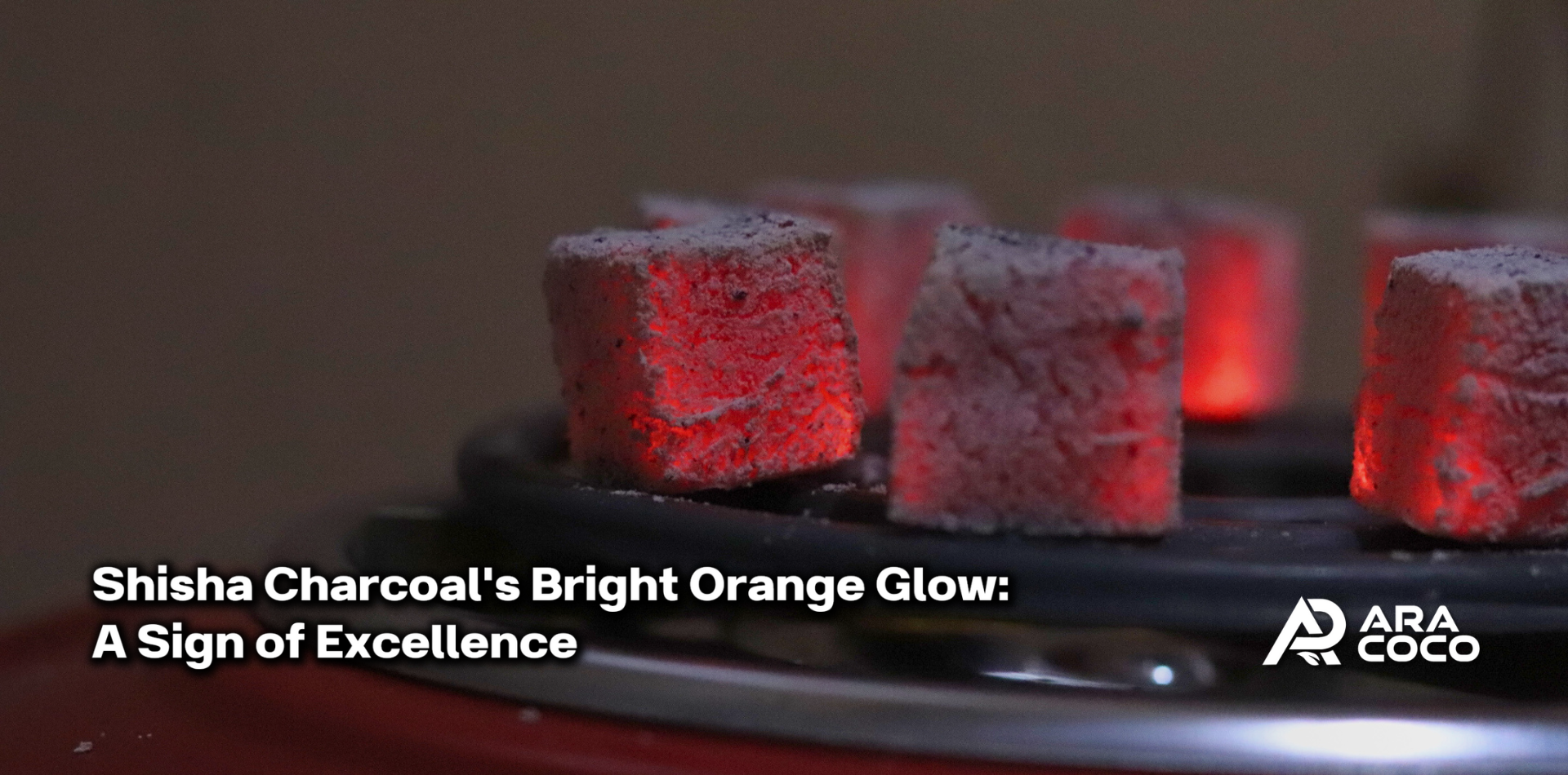 Shisha Charcoal's Bright Orange Glow: A Sign of Excellence