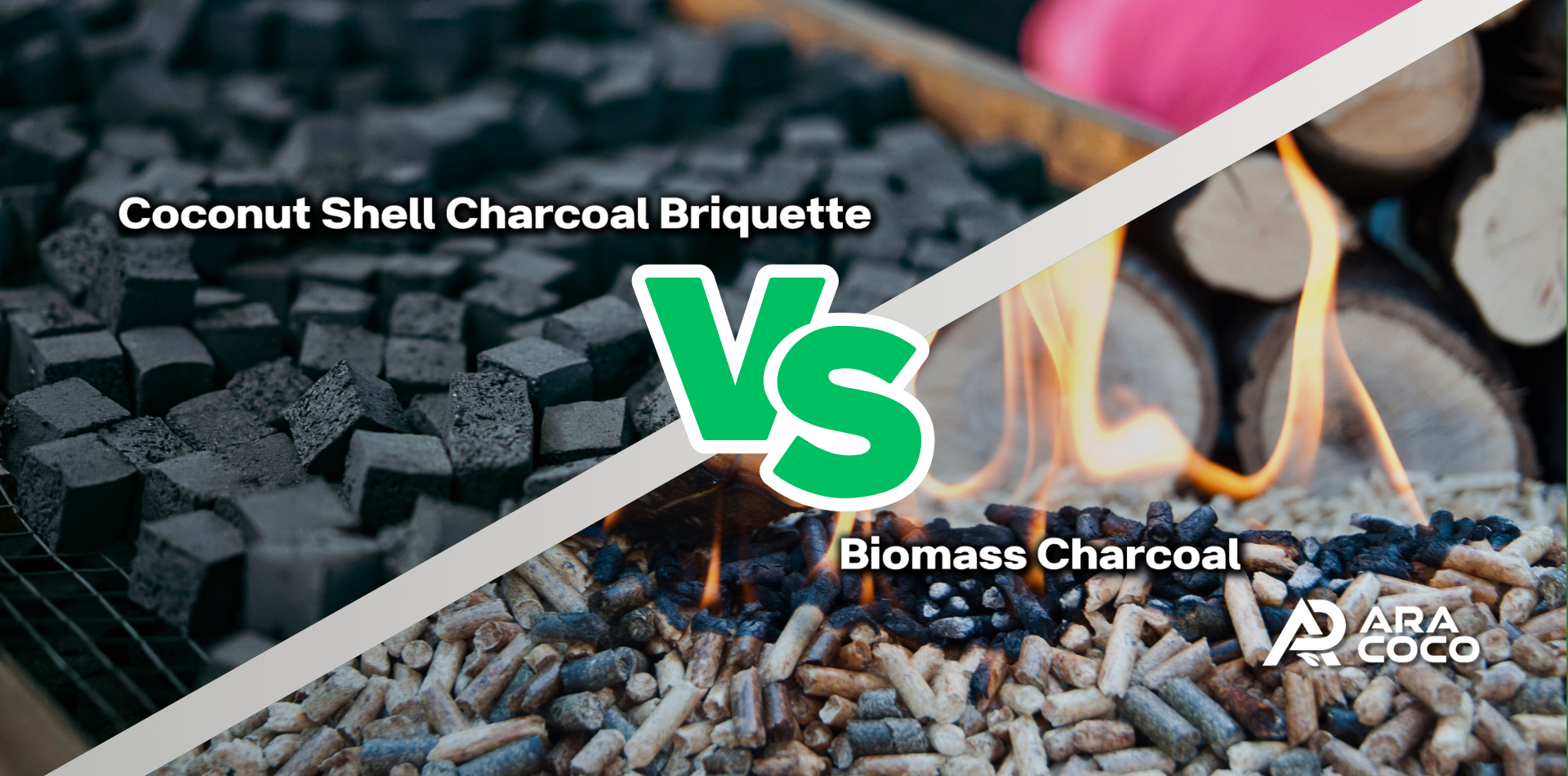 Coconut Shell Charcoal Briquette vs. Biomass Charcoal: Comparing to Understand the Differences