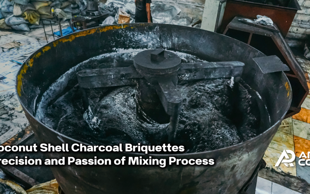 Coconut Shell Charcoal Briquettes Precision and Passion of Mixing Process